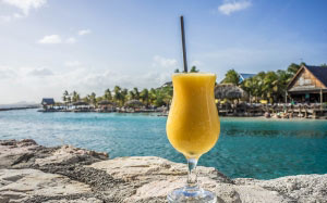 tropical, drink, island, vacation, sea, beach, summer, paradise, water, lagoon, travel, coast, caribbean