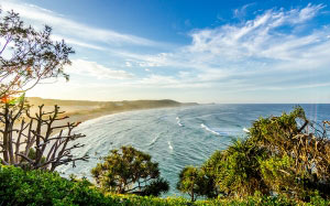 Австралия, природа, пейзаж, океан, пляж