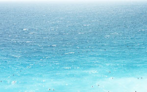 пляж, океан, люди, море, морской пейзаж, лето, плавание, бирюза, вода, волны, отпуск, каникулы