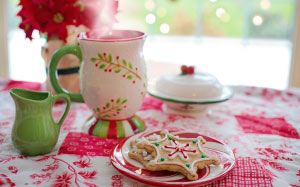 christmas, xmas, cookies, cup, hot chocolate, hot cocoa, red, green, colorful, holiday, food, gingerbread, traditional, homemade, festive, delicious, sweets, biscuits