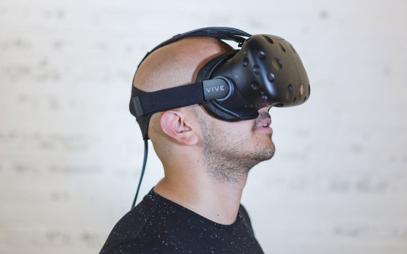 человек, виртуальная реальность, видеоигры, мужчина, технология