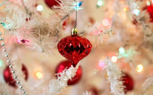 ярко, рождество, новогодние украшения, новогодние огни, новогодняя елка, новый год