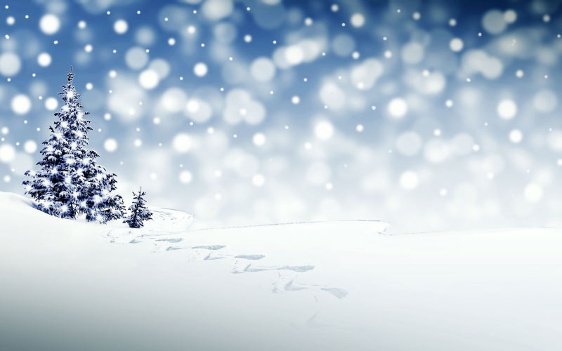 рождество, новый год, снег, зима, снегопад, декабрь, белый, синий, пейзаж, новогодний фон