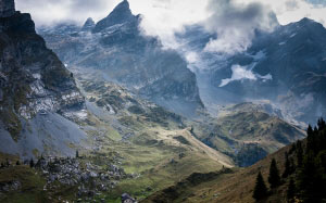 швейцария, швейцарские альпы, горы, природа, пейзаж