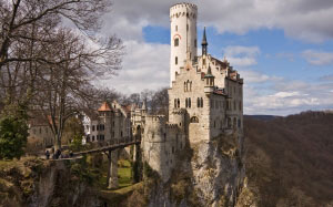 the lichtenstein castle, lichtenstein, germany, history, architecture