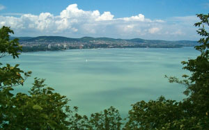 озеро балатон, полуостров тихань, венгрия, озеро, пейзаж, природа, лето