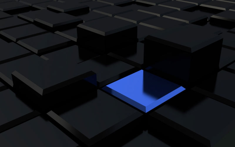 cube, shadow, 3d, black, blue, background, close up, futuristic, pattern, abstract, form, graphics, square, rectangular, 3d