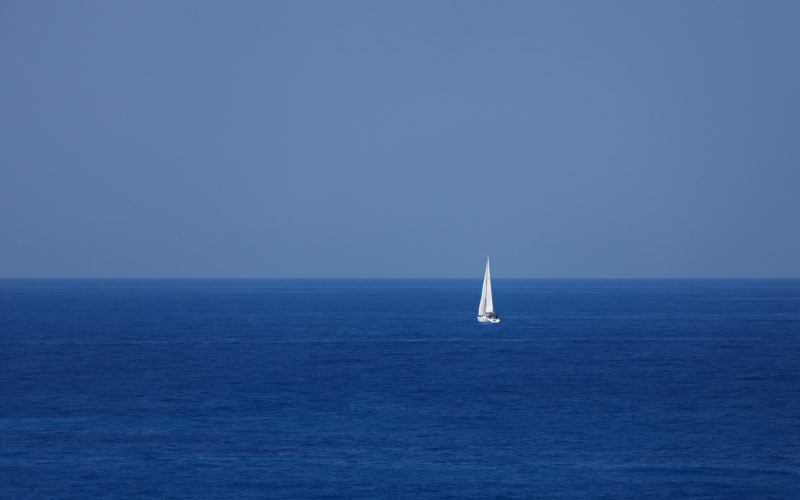 blue, boat, freedom, horizon, ocean, sail, sailboat, sea, ship, sky, sports, summer, travel, water, yacht, yachting, journey, sport