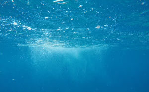 море, вода, океан, подводный, под водой, голубой, пузыри