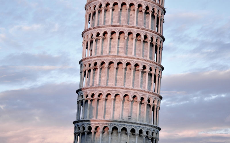пизанская башня, башня, достопримечательность, история, италия, европа, путешествия, архитектура