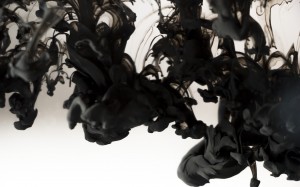 abstract, black, paint, smoke, motion, close-up