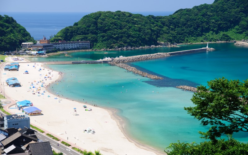 takeno hama, beach, takeno-cho, toyooka, hyogo prefecture, japan, landscape, nature, sea, ocean