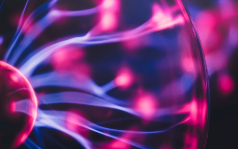 electricity, abstract, energy, glow, power, research, science, light, purple
