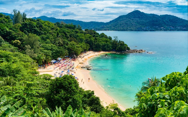 phuket, thailand, nature, sea, beach, summer, vacation, coastline, water, island, landscape, blue, scenics, idyllic, tropical, travel, bay, water, sand, outdoors, tourism, resort, turquoise, trees, mountains, tranquility