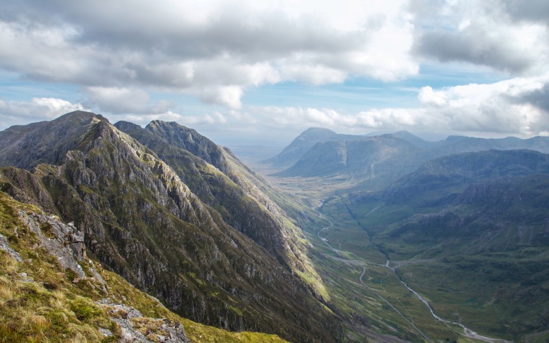 landscape, nature, horizon, wilderness, mountains, adventure, valley, scenic, highland, amazing, stunning