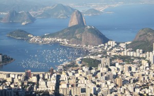 landscape, sea, coast, mountains, city, cityscape, panorama, bay, landmark, tourism, rio de janeiro, exotic, brazil, cape, metropolis, stunning, view, aerial, famous, botafogo, guanabara bay, landmark