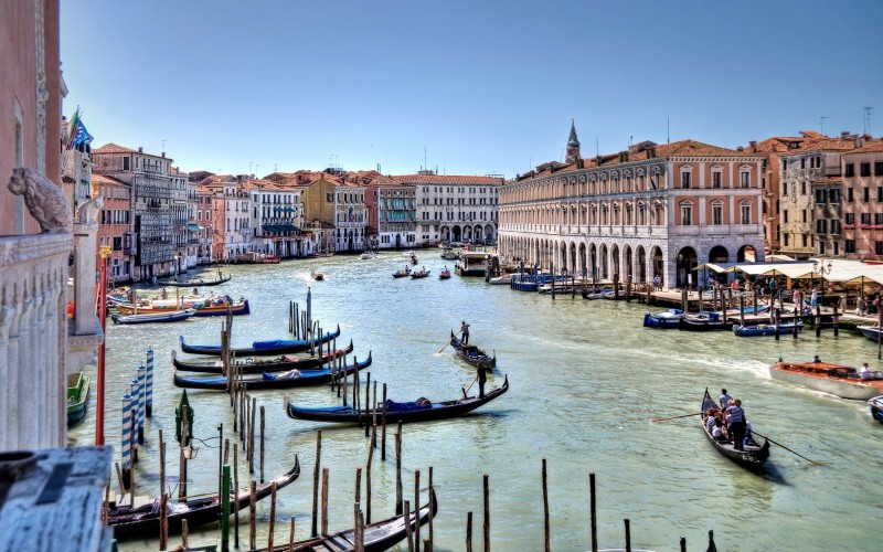 landscape, sea, water, docks, architecture, boats, river, canal, cityscape, vacation, tourists, travel, europe, vehicles, holiday, landmark, italy, harbor, venice, port, historic, tourism, waterway, gondolas, gondoliers, city, cities