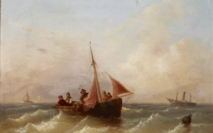 эдуард шмидт, море, морской пейзаж, пейзаж, живопись, искусство, арт