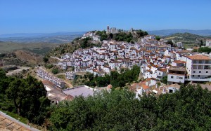 casares, andalusia, spain, town, city, landscape, summer, sunny