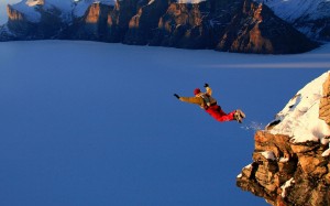 mountains, sports, fall, adventure, mountain range, fly, jump, jumping, cliffs, high, extreme sports, parachute, outdoors, alps, leaping, parachuting