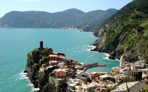 landscape, sea, coast, water, rocks, mountains, architecture, houses, lake, town, coastal, summer, vacation, travel, coastline, village, cliffs, seaside, europe, cove, inlet, mediterranean, scenic, bay, italy, harbor, peninsula, blue, tourism, european, italian, cape, cinque terre, riomaggiore, 